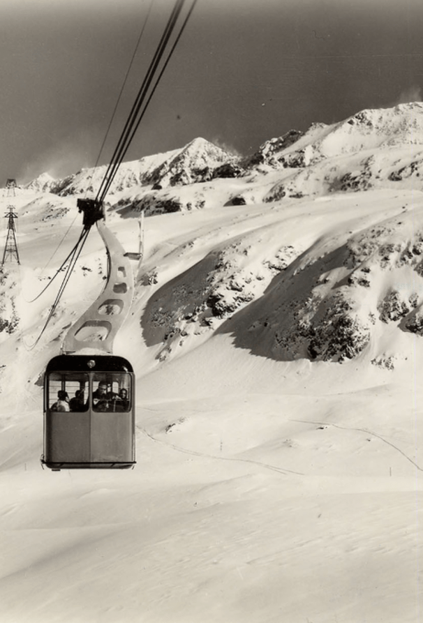 La montée au Pic blanc dans les années 50